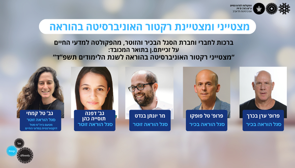 מצטיינים 20245